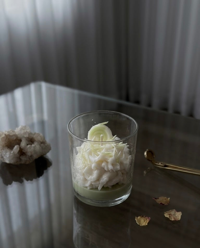 Matcha whipped candy